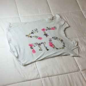 Cute flower t shirt